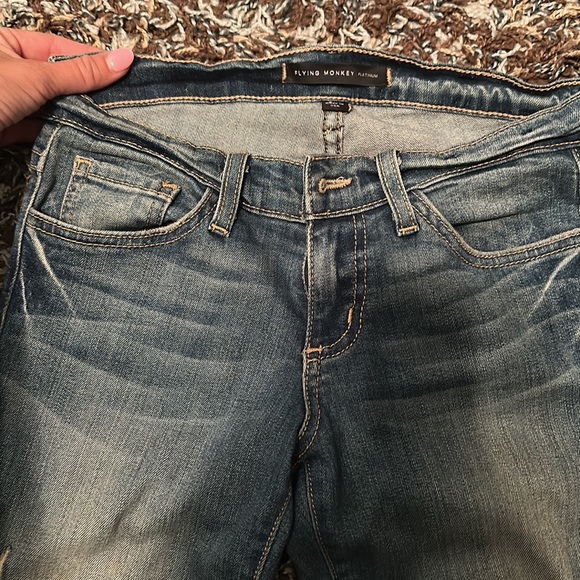 Flying monkey skinny jeans size 24 - Picture 3 of 5